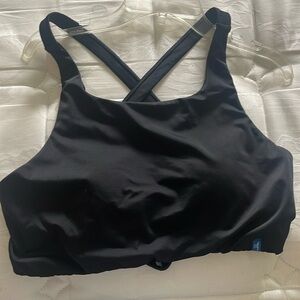 Black bathing suit top